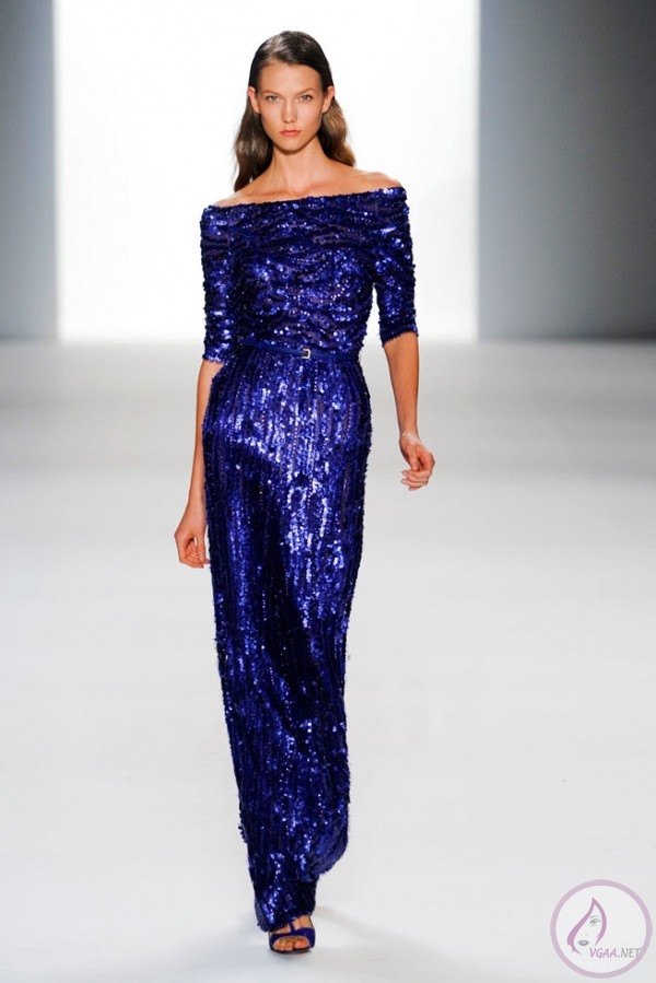 Payetli Abiye Elbise Modelleri 2014