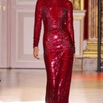 Taşlı Uzun Kırmızı Abiye Elbise Modelleri
