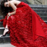 Kırmızı Abiye Elbise Modelleri