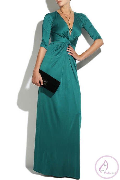 şık-yeşil-abiye-elbise-modeli